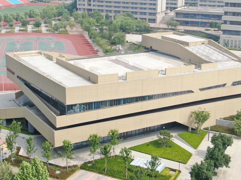 Чаро барои лоиҳаи навбатии шаҳраки худ бинои пӯлоди мактабро интихоб кунед?